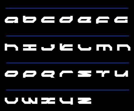 様々なジャンルのオリジナルフォント販売します 文字指定をしてロゴとしてお渡しも可能！ イメージ2
