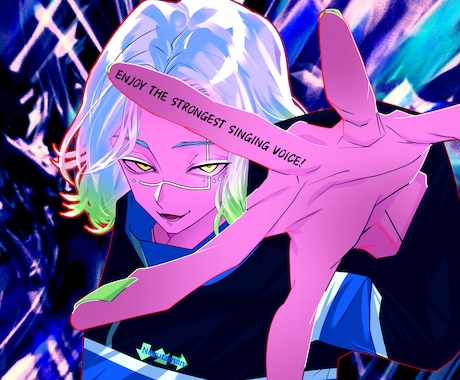 歌ってみた・ボカロ曲のイラスト描きます 歌う絵師がアナタの活動を応援したい！ イメージ2