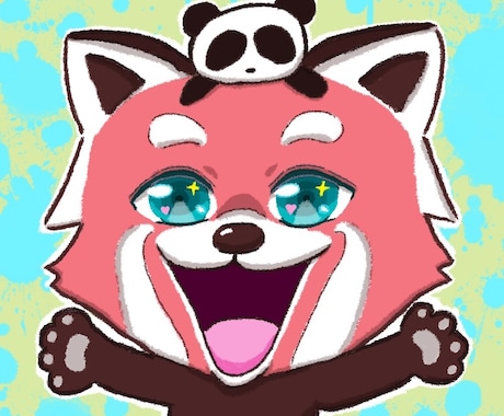 かわいい動物アイコン描きます あなたのお気に入りの動物でSNSアイコンを彩ってみませんか？ イメージ1