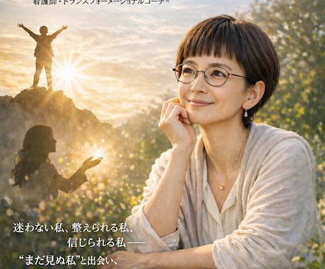 気付きにくい視点、言葉にならない感覚に光を当てます 生きづらさを自分への確信に再構築するコーチ イメージ1