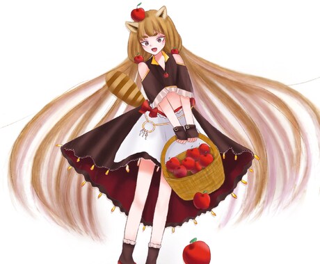 立ち絵イラスト作成します キャラクターデザイン立ち絵イラストを制作します イメージ2