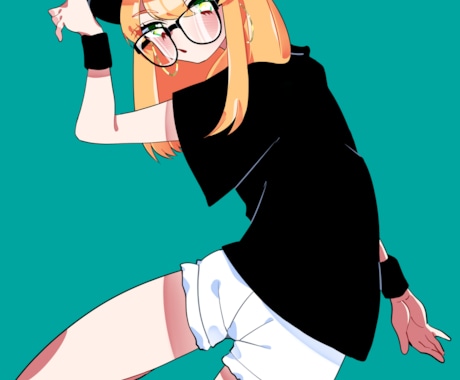 イラストを描きます 彩度の高い絵やパキッとした色塗りがお好きな方にオススメです。 イメージ1