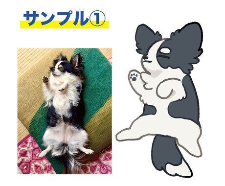 ペットのかわいいイラストを制作します アイコンやうちの子グッズに◎猫や鳥・爬虫類などもOK！ イメージ2