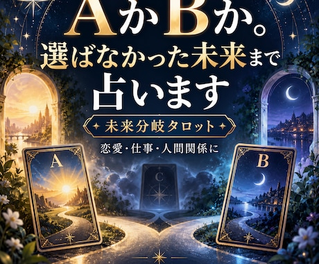 二者択一｜AとB、選ばなかった未来まで占います イメージ1