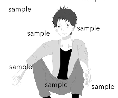 あなたに合った完全オリジナルイラスト書きます カッコいい萌え男性キャラクターが好きな方 イメージ2