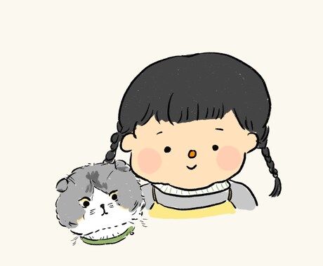 ゆる〜いデジタル似顔絵お描きします あたたかみのある似顔絵/イラスト/SNSアイコンに イメージ2