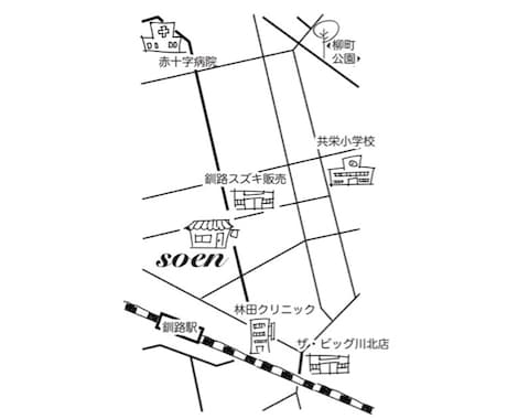 オリジナル地図作成します ご希望に沿った見やすい地図作成！ イメージ1