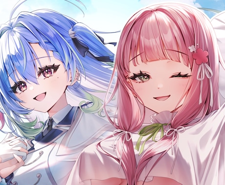 商用込◎美麗で存在感ある一枚絵/アイコン制作します サムネやMV、ゲーム、グッズ、書籍、SD…柔軟にお届け イメージ1