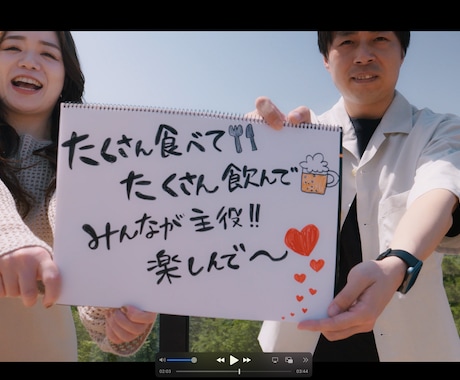 ドローンで撮る結婚式OPムービー制作します 撮影〜編集まで心を込めて制作します イメージ2