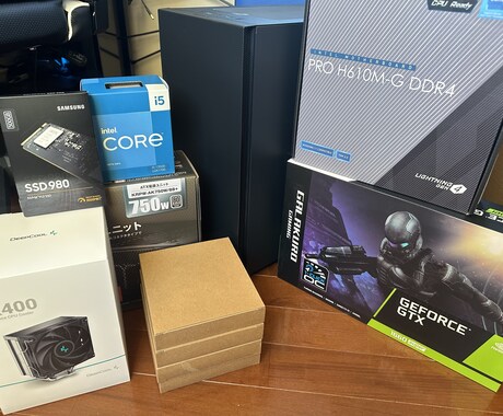 自作PCパーツの相談にのります あなたの要望に合ったパーツを選びます イメージ1