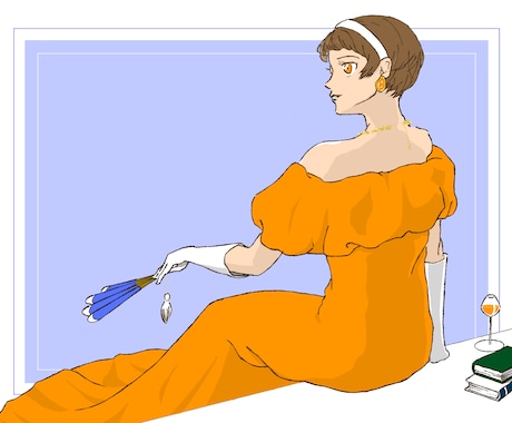 表紙用のイラストを描きます イメージ1