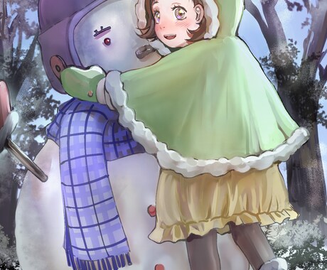 イラスト、漫画、似顔絵描きます 可愛くてほのぼのした絵や漫画を描きます イメージ2