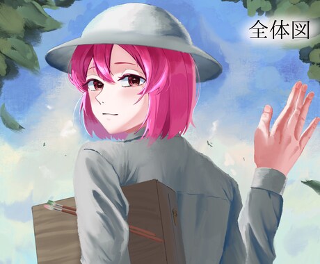 人物のイラストを描きます 顔や髪の毛の描き込みが得意です イメージ2