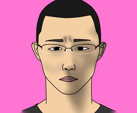 最短１日！！似顔絵イラスト・似顔絵アイコン描きます 背景colorful・背景単色の2種類ご提供致します。 イメージ2