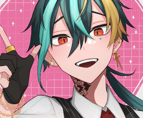 特別割引⭐︎アイコンお描きします 期間限定で特別価格にて制作いたします！ イメージ1