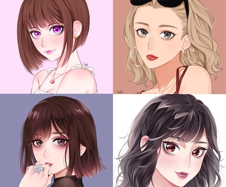 SNSで使えるイラスト描きます ！アイコンやヘッダーなどにおすすめ！ イメージ1
