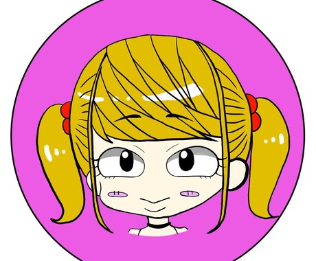 可愛いSNSアイコン作成します 似顔絵は恥ずかしいという方向け！ イメージ2