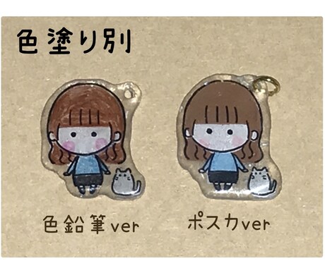オリジナルキーホルダーおつくりします お写真やイメージから！イラストからキーホルダーにするまで イメージ2