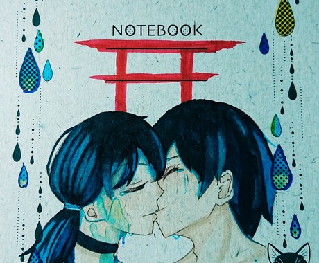 SNSなどのアイコンかきます 可愛いから中性的、カッコイイけいのアイコン描きますよ！ イメージ2