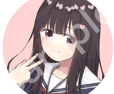 オリジナルキャラ・SNS用/可愛いアイコン描きます お試し価格５名様限定2000円～！最短翌日納品！ イメージ2