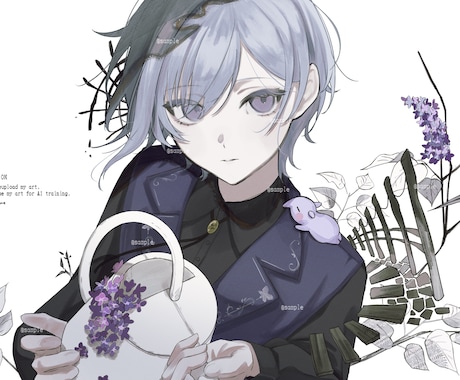 イラスト全般お描きします アイコン、動画用、TRPG立ち絵、キャラクターデザイン等 イメージ1