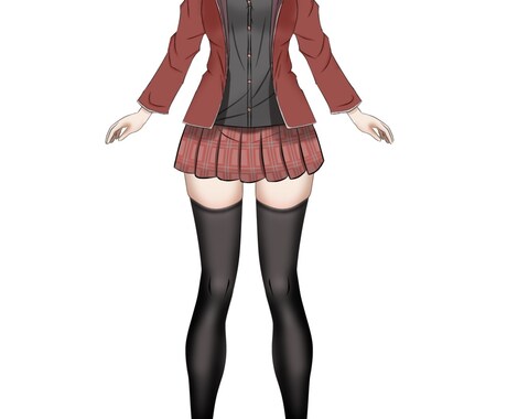 モデリングのみ⭐︎Vtuber用モデリングをします ！イラストは描いたけど動かしたい、そんなあなたのために！ イメージ2