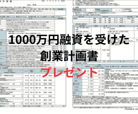 日本政策金融公庫【創業融資】面談までサポートします 1000万円の融資を受けた我々が言える【創業融資】秘密 イメージ2