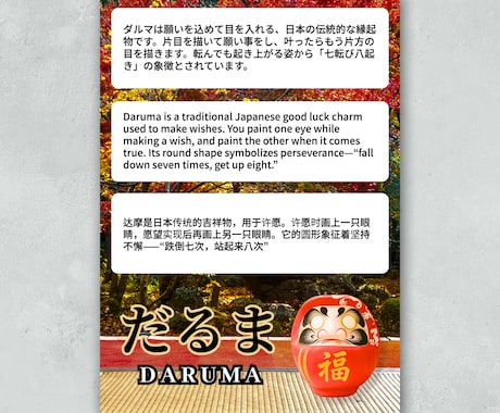 観光・インバウンド向けポスター・チラシを制作します 日本の魅力を伝えるデザインで観光集客をサポートします！ イメージ2