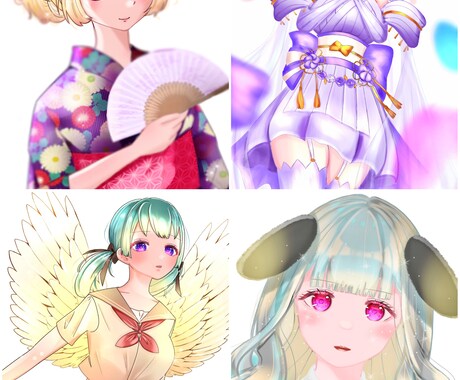 SNSのプロフィール画像、アイコン画像を描きます かなりお安く、丁寧にお作りします！ イメージ2