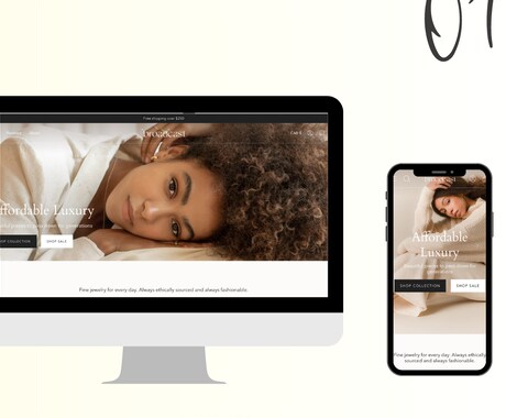 実績経験豊富　ShopifyでECサイト作成します 初心者でも大丈夫 有名人のサイトも手がけた私がお手伝いします イメージ2
