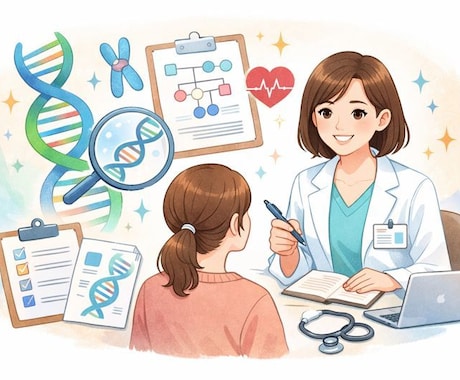 遺伝カウンセラー（修士）受験相談【60分】します 情報が少なく不安だった受験経験をもとに整理します イメージ1