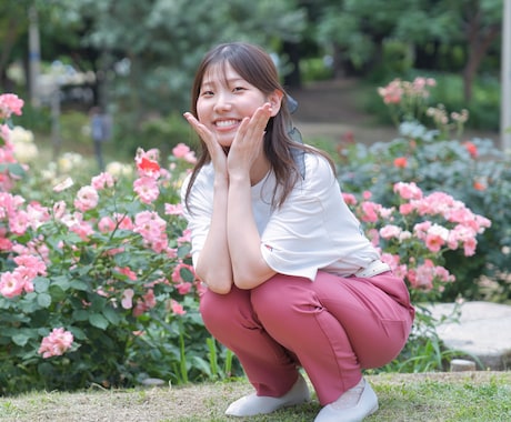 マッチングアプリ用の自然で綺麗な写真を撮影します 「自撮り・キメすぎ」卒業！30分でつくる自然で清潔感ある1枚 イメージ1