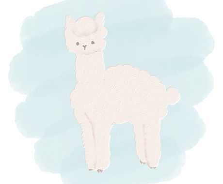 ふんわり優しいイラスト描きます