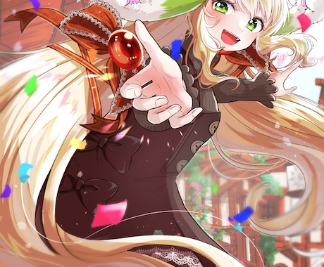 イラスト作成いたします 明るいアニメ調のイラストがお好みの方へ イメージ1