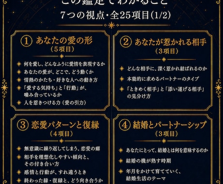 古代占星術であなたの恋愛と結婚の行方を鑑定します 惹かれる相手、恋愛パターン、復縁、結婚時期、前世の縁まで イメージ2
