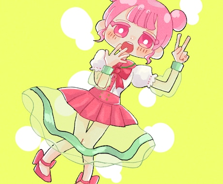 デフォルメアイコン描きます 商用利用無料！最短3日でSNS用アイコンを作成いたします！ イメージ2