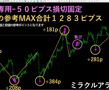 専業がガッツリ狙うスイングとデイトレード提供します FX初心者でもシンプルな鉄板スキルを習得し相場観を養えます イメージ2