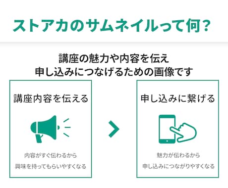 ストアカ｜サムネイル画像制作します 初めてでも安心してご依頼ください！ イメージ2
