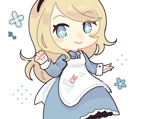 あなたのお姿を描かせていただきます 2.5頭身のデフォルメキャラに可愛くお仕立ていたします！ イメージ2