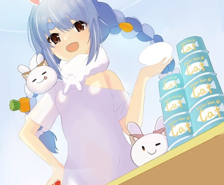 全身絵OK】イラスト描きます 1枚絵イラスト描きます【キャラデザ可能】【商用利用可】 イメージ1