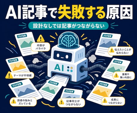 AIで書ける15記事設計【サイト設計&見直し】ます リサーチ済み設計書＋AIプロンプト15本付きでブログが加速 イメージ2