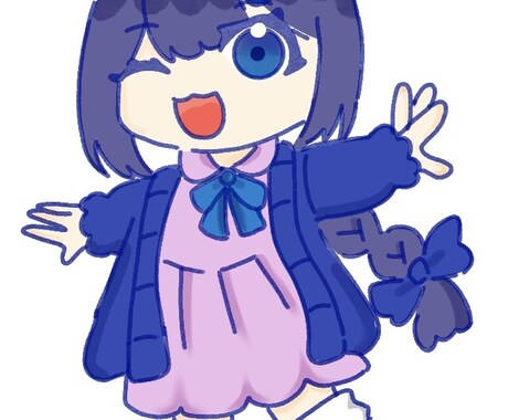 期間限定価格！もちもち可愛いSDイラスト描きます グッズや動画、スタンプにおすすめの親しみやすいイラストです イメージ2