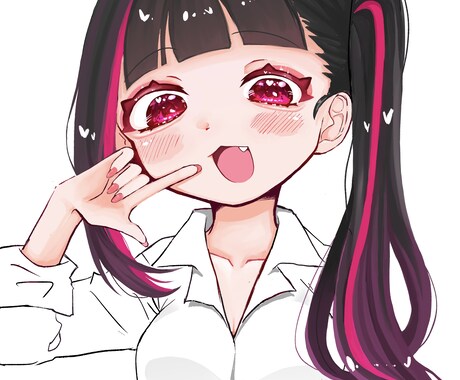 かわいい女の子や男の子のイラスト描きます SNS等のアイコン用にいかがですか？ イメージ2