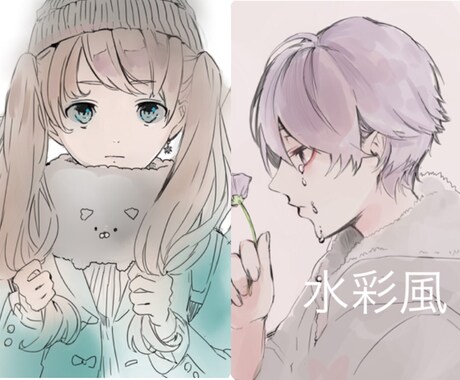 綺麗/繊細なイラストを描きます 貴方の脳内を具現化します。引き込まれるイラストを イメージ2