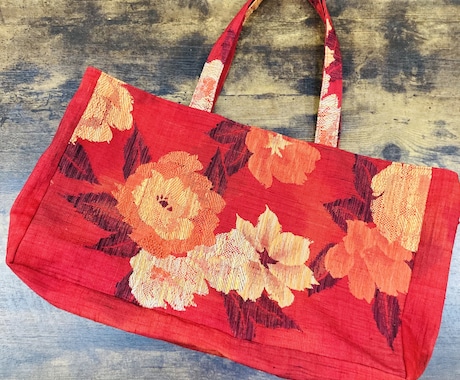 思い出の着物を、普段使いへリメイクします 思い出の着物を、普段使いのお洋服はバッグなどリメイク承ります イメージ2