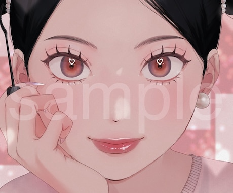 かわいくトレンド感あるイラストお描き致します アイコン、挿絵、一枚絵や似顔絵も！ イメージ1