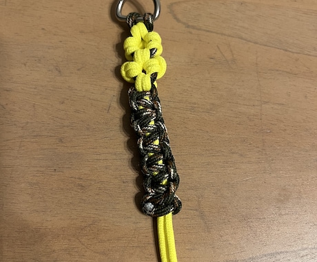 パラコードキーホルダーを作ります オリジナルキーホルダーをつけてみませんか？ イメージ2