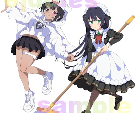 可愛い女の子の立ち絵描きます 高クオリティのアニメ調立ち絵をお届けします！ イメージ2
