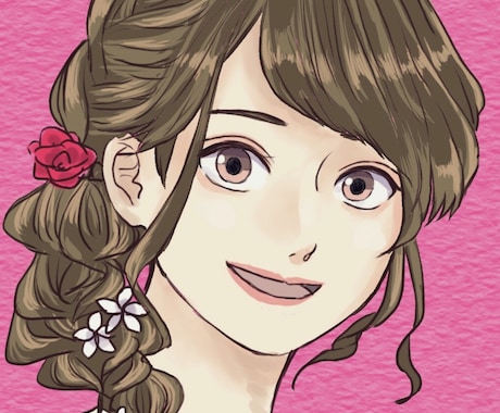 似顔絵もOK！SNSで使えるアイコン描きます SNS用のアイコンや似顔絵を描かせていただきます！ イメージ1