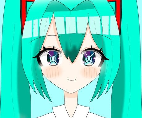 可愛い女の子を描いてます あなたのために愛情を込めて描きます イメージ1